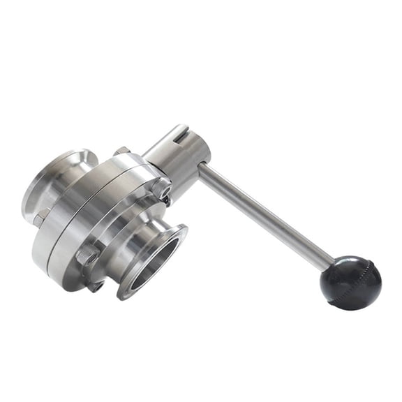 Sanitary Tri Clamp Butterfly Valve 1/2 " To 2" SS304/ SS316 Stainless Steel Homebrewing Butterfly Valve ,Offering Precision and Performance
