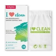 Sanitary and Diapers Disposal Bag - 15 Bags