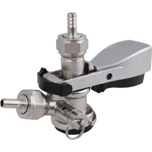 Sanke Keg Beer Tap - D-Style Coupler w/ SS Probe (With PRV)