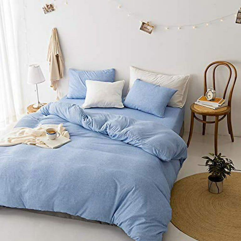 Sanko Towel Material Bed Sheets Fitted Sheets Fluffy Pile Double 140 x 200 x 30 Stylish Nordic Easy to put on and take off Washable Wrinkle