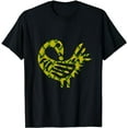 thumbnail image 1 of Sankofa Bird Simple Pattern Afrocentric Adinkra Symbol T-Shirt, 1 of 5