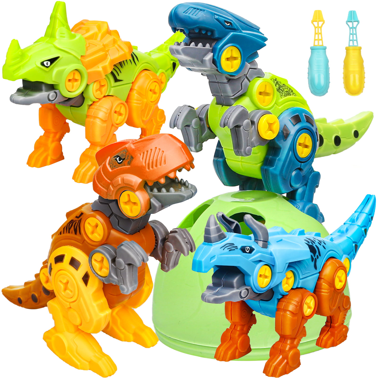 Sanlebi Take Apart Dinosaur Toys for Boys 3-6 Years,STEM Toy