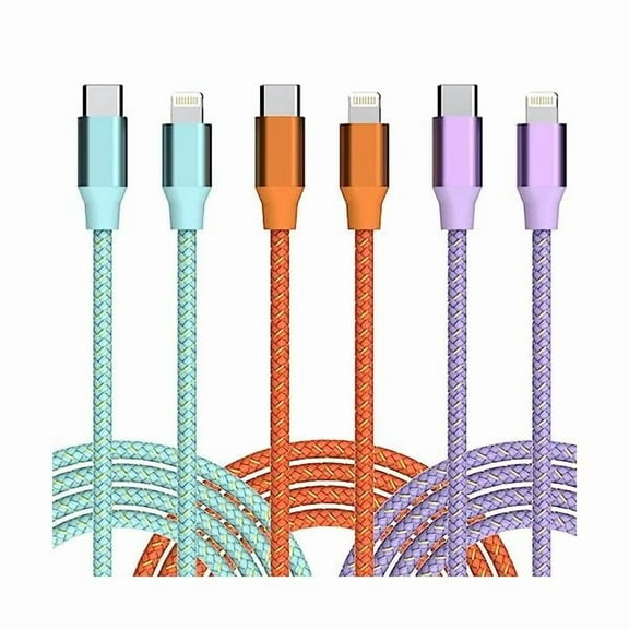 Sanlf [Apple MFi Certified] USB C to Lightning Adapter | 36W PD Fast Charging | Compatible with iPhone iPad iPod | Type C to Lightning Adapter - 2 Pack