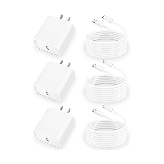 Sanlf Charger Fast Charging, MFi Certified 20W Type C Fast Charger Block with 6FT USB C to Lightning Cable