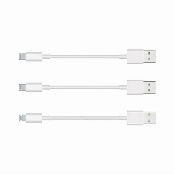 Sanlf USB C Female to Lightning Male Adapter 3 Pack, Apple MFi Certified, Compatible with iPhone 14, 13, 12, 11, iPad Air, Mini, Pro, USB C to Lightning, 1-Year Warranty