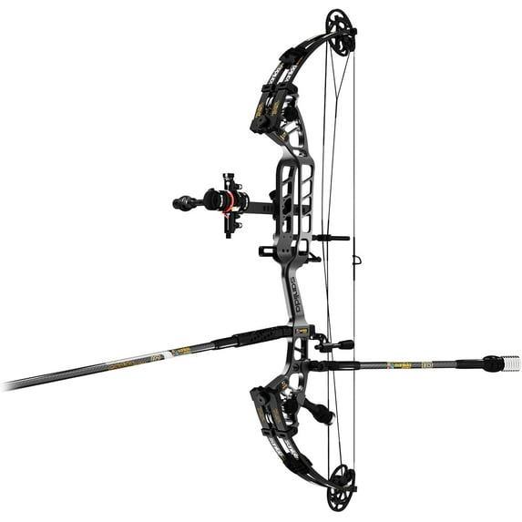 Sanlida Archery 37" Hero 10 Ⅱ Flagship Top of The Line Target Compound Bow Kit with Accessories for Competition&Professional Archers, 40-50&50-60Lbs, Draw Length 24"-31.5",Limited Life-time Warranty