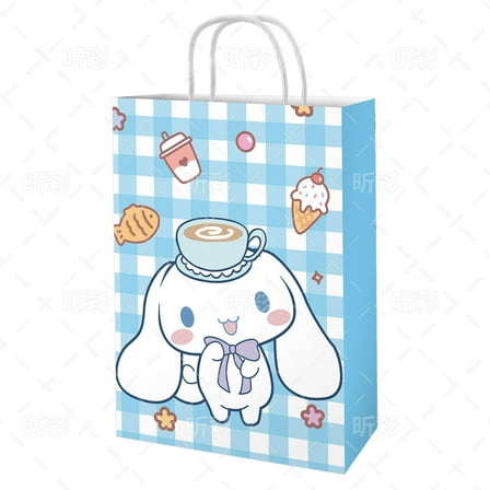 Sanliou Small Paper Gift Bags with Handles, Kraft Paper Party Favor Bags Sanliou for Birthday,  Crafts, Wedding, Party Supplies 16pcs