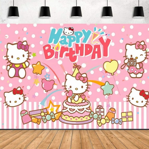 Sanliou Theme Party Supplies Backdrop Sanliou Birthday Party Decorations Photo Booth Banner Props