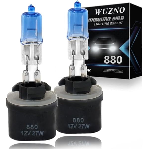 Sanlufa 880 Halogen Headlight Bulb/Fog Light 12V 35W White 5000K Light Headlamp Super Bright