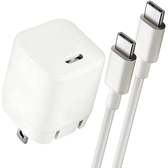 Sanlufa MacBook Air Charger Compatible with M1/M2/M3/M4 Chip Laptops MacBook Air Retina 13-inth & MacBook 12-Inch Laptops,iPhone 15/16-6.6ft USB-C Cable,30W PD USB-C Power Adapter