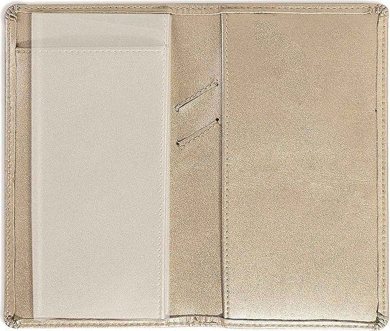 Genuine Leather Checkbook Cover For Men & Women Checkbook