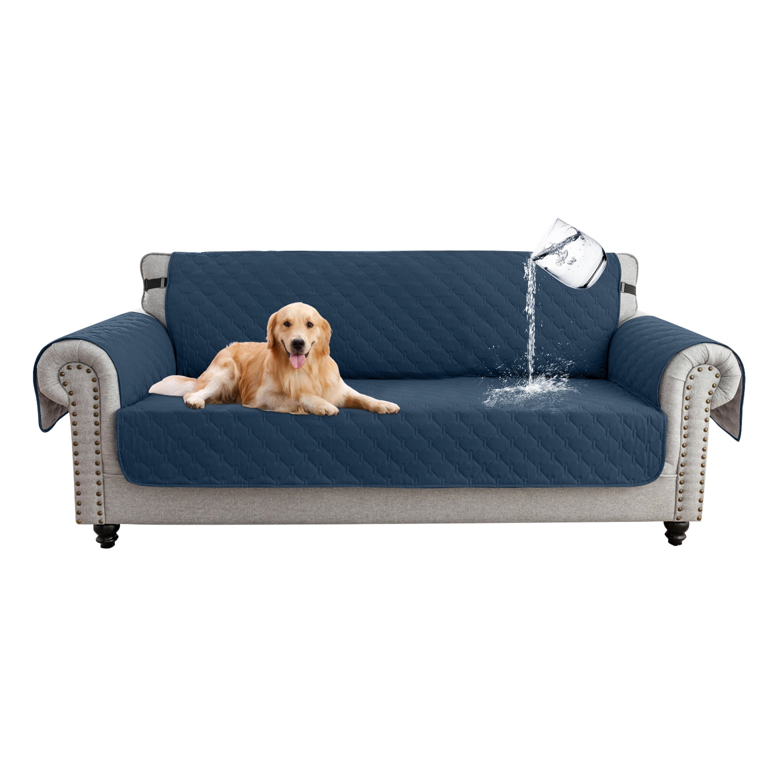 Sanmadrola 100 Waterproof Couch Covers NonSlip Sofa Cover with