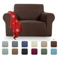 thumbnail image 1 of Sanmadrola Couch Covers for Dogs 100% Waterproof Sofa Covers Washable Non Slip Couch Covers Stretchable Machine Washable for Dogs Kids Pets, Brown, Chair, 1 of 10