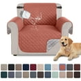 thumbnail image 1 of Sanmadrola 100% Waterproof Sofa Cover Anti Slip Couch Cover Machine Washable Slipcover Leakproof Furniture Protector for Dogs Kids Pets, Caramel, Chair, 1 of 9
