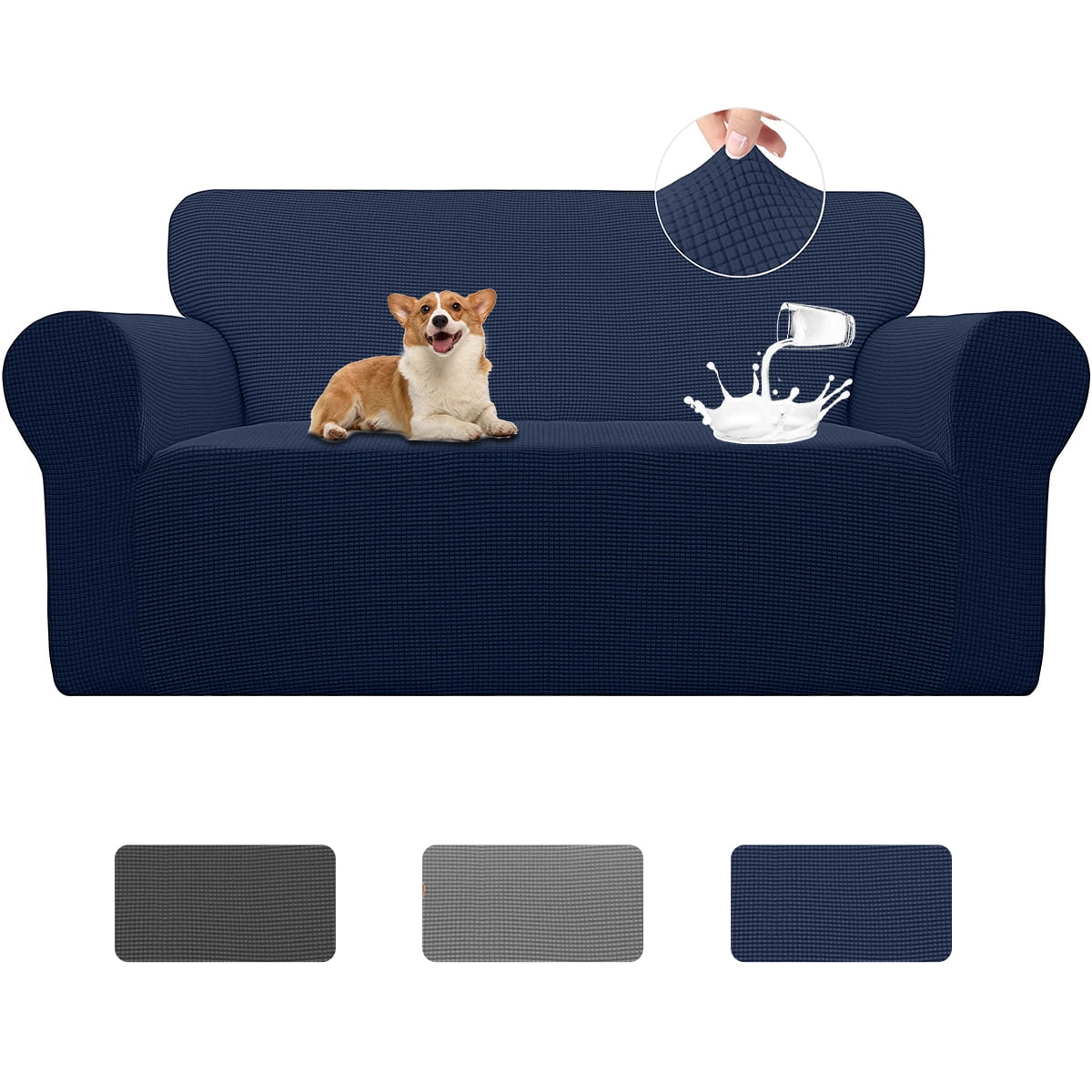Sanmadrola 100 Waterproof Sofa Cover Non Slip Couch Cover Stretch