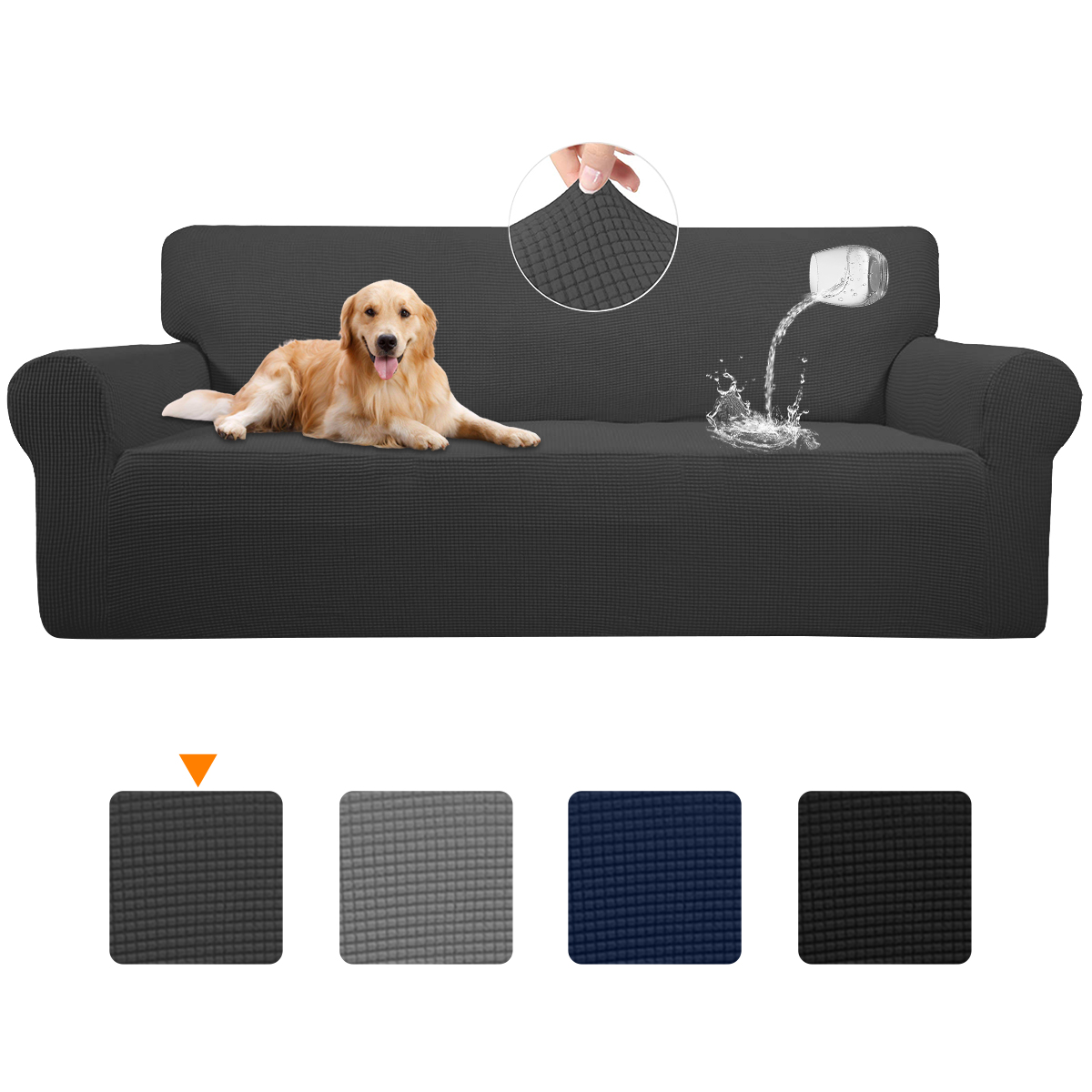 EasyGoing Jacquard Stretch Sofa Slipcover Non Slip Couch Cover, Sofa