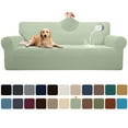 thumbnail image 1 of Sanmadrola 100% Waterproof Sofa Cover Non Slip Couch Cover Stretch Slipcover Leakproof Couch Protector for Kids Dogs Cats Pets, Grass Green, Sofa, 1 of 11