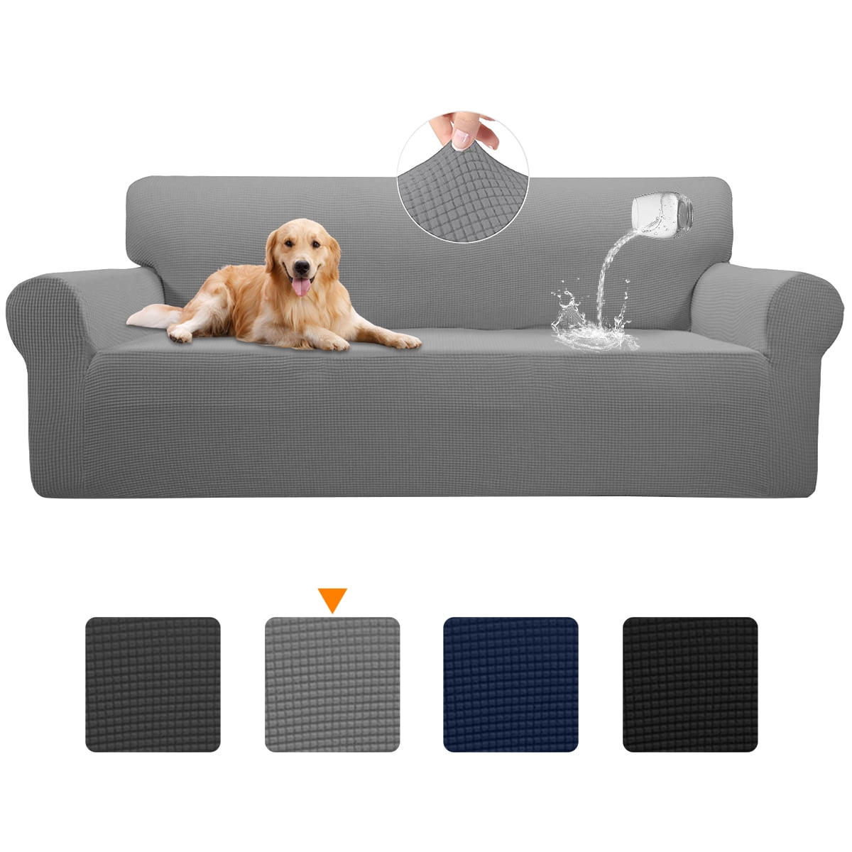 Sanmadrola 100 Waterproof Sofa Cover Non Slip Couch Cover Stretch