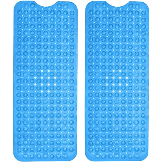 Sanmadrola 2 Pack NonSlip Bath Tub Mat, 40x16 Inch, Extra Large