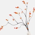 thumbnail image 1 of Sanmadrola 2 Pcs Fall Stems Artificial Ficus Branches 38 Inch Faux Eucalyptus Stems Fall Decor Fake Leaves Fall Decorations for Home Autumn Table Decor Fall Branches for Vase Filler, 1 of 8