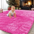thumbnail image 1 of Sanmadrola Area Rug for Bedroom,4'X5.3',Fluffy Shag Rug for Living Room,Furry Carpet for Kids Room,Shaggy Throw Rug for Nursery Room,Fuzzy Plush Rug Carpet,Rectangle,Cute Room Decor for Baby, 1 of 7