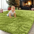 thumbnail image 1 of Sanmadrola Area Rug for Bedroom,4'X5.3',Fluffy Shag Rug for Living Room,Furry Carpet for Kids Room,Shaggy Throw Rug for Nursery Room,Fuzzy Plush Rug Carpet,Rectangle,Cute Room Decor for Baby, 1 of 6