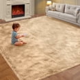 thumbnail image 1 of Sanmadrola Area Rug for Bedroom,6.5'X7.5',Fluffy Shag Rug for Living Room,Furry Carpet for Kids Room,Shaggy Throw Rug for Nursery Room,Fuzzy Plush Rug,Khaki Carpet,Rectangle,Cute Room Decor for Baby, 1 of 8