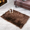 thumbnail image 1 of Sanmadrola Area Rugs for Living Room Bed Room Rugs Faux Fur Rug Faux Sheepskin Indoor Shag Area Rug Coffee, 1 of 7