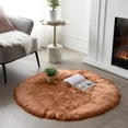thumbnail image 1 of Sanmadrola Area Rugs for Living Room Bed Room Rugs Faux Fur Rug Faux Sheepskin Indoor Shag Area Rug Coffee, 1 of 7