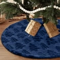 thumbnail image 1 of Sanmadrola Christmas Tree Skirt Blue Skirts Christmas Decorations Indoor Xmas Ornaments Holiday Decor for Party, 36in, 1 of 8