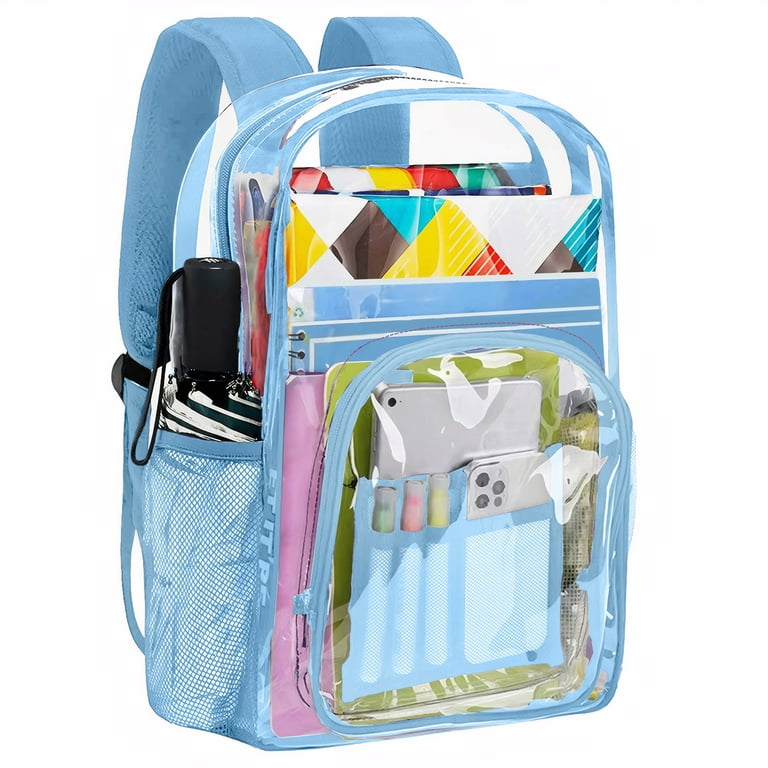 Transparent bookbag hotsell