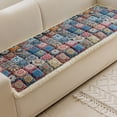 thumbnail image 1 of Sanmadrola Couch Cover Sofa Cover Slipcover Furniture Protector Washable Fuzzy Pet Couch Covers for Dog Cat Pet Non Slip 3 Cushion Couch Sofa Covers Bohemian Style, 1 of 8