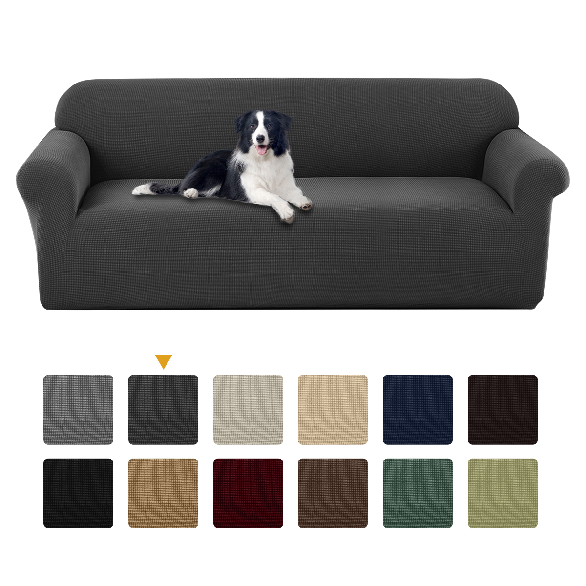 Everso Stretch Printed Sofa Slipcover Waterproof Couch Cover Furniture