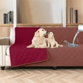 thumbnail image 1 of Sanmadrola Couch Cover for Sofa Bed Furniture Waterproof Reversible Dog Bed Cover Pet Blanket, 1 of 7