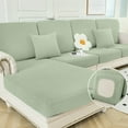 thumbnail image 1 of Sanmadrola Couch Covers Sofa Cushion Cover Slipcovers Wear-Resistant Universal Stretch Anti-Slip Sectional L Shape Sofa Covers, Chaise Lounge Sofa Slipcover, 1 of 7