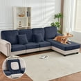 thumbnail image 1 of Sanmadrola Couch Covers Velvet Sofa Cushion Cover Stretch Machine Washable Universal Slipcover Furniture Protector for Couches Sectional Sofas, 1 of 9