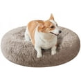 thumbnail image 1 of Sanmadrola Dog Bed for Small Dogs, 23in Calming Dogs Bed & Cat Dog, Washable-Round Cozy Soft Pet Bed, Donut Cuddler Round Anti-Anxiety Dog Beds, Fits up to 25 lbs Pets Beds, Gray Coffee, 1 of 11