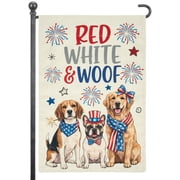 SANMADROLA Garden Flag - 12x18 Inch Double Sided Outdoor Decoration, Flag for Yard, Porch, Wall & Indoor Home Decor