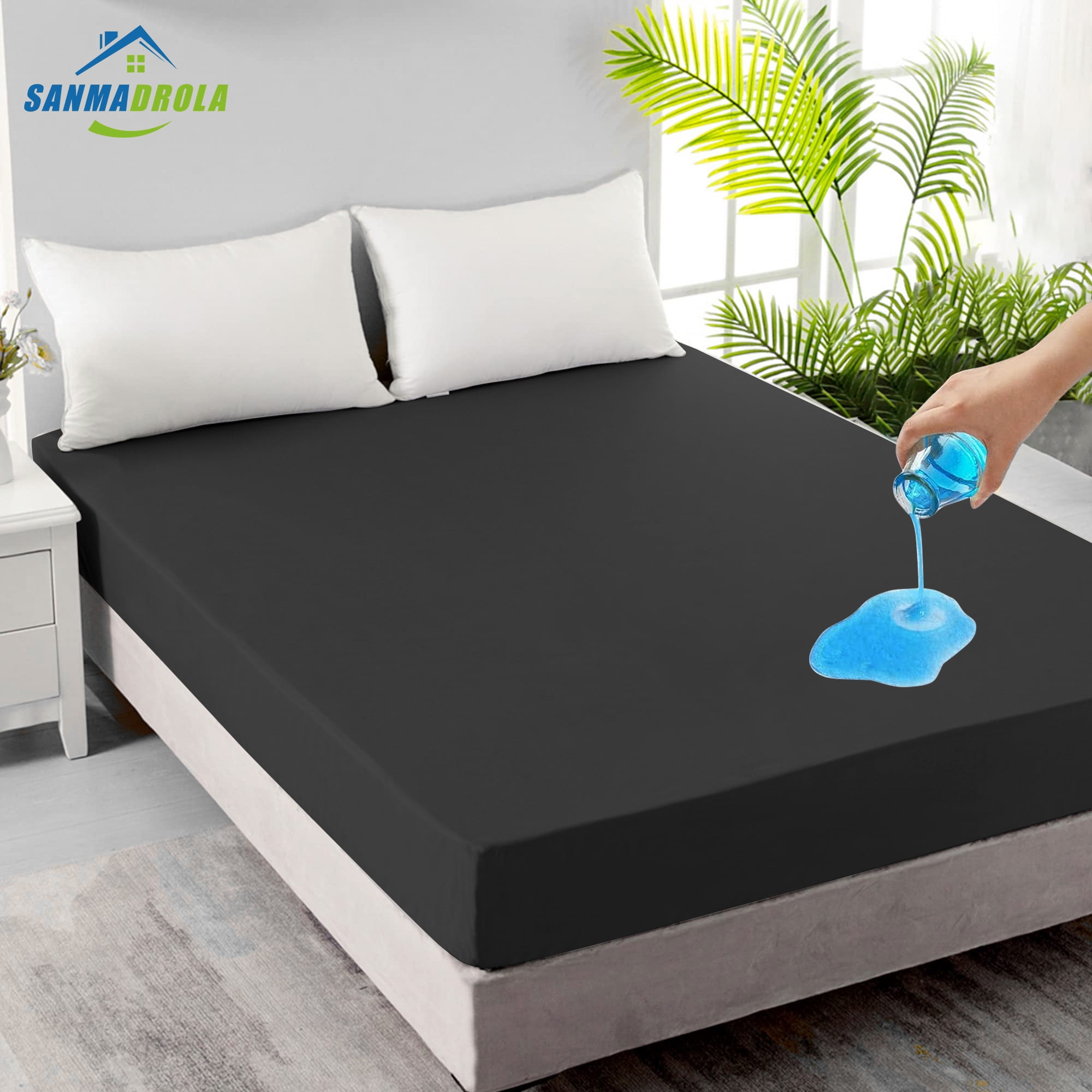 waterproof breathable mattress protector layers encasement