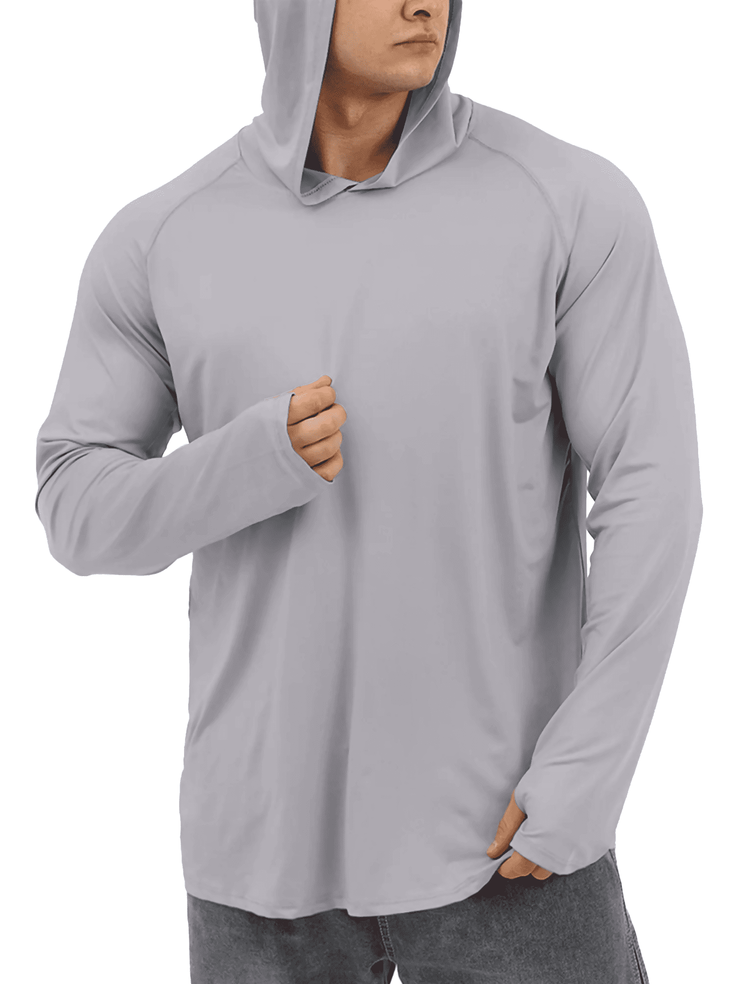 Sanmadrola Mens UPF 50+ Sun Protection Hoodie Fishing Shirts Sanmadrola Mens UPF 50+ Sun Protection Hoodie Fishing Shirts