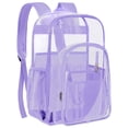 thumbnail image 1 of Sanmadrola New Clear Backpack Clear Bag Heavy Duty Waterproof Transparent Large PVC Book Bag, 1 of 8