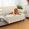 thumbnail image 1 of Sanmadrola Sofa Couch Cover 100% Waterproof Sofa Cover Machine Washable Couch Cover Non Slip Furniture Protector Slipcover for Dogs, Children, Pets, Sofa Size, 1 of 7