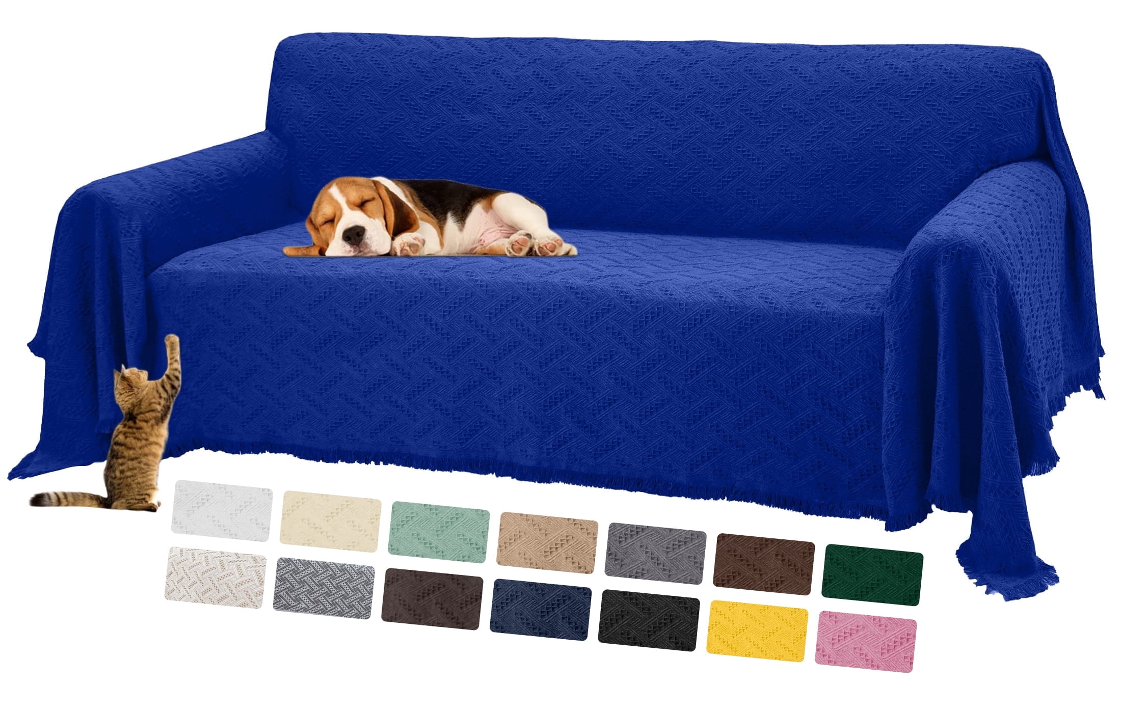 Sanmadrola Sofa Cover, Couch Covers for 3 Cushion Couch Sofa, Sectional
