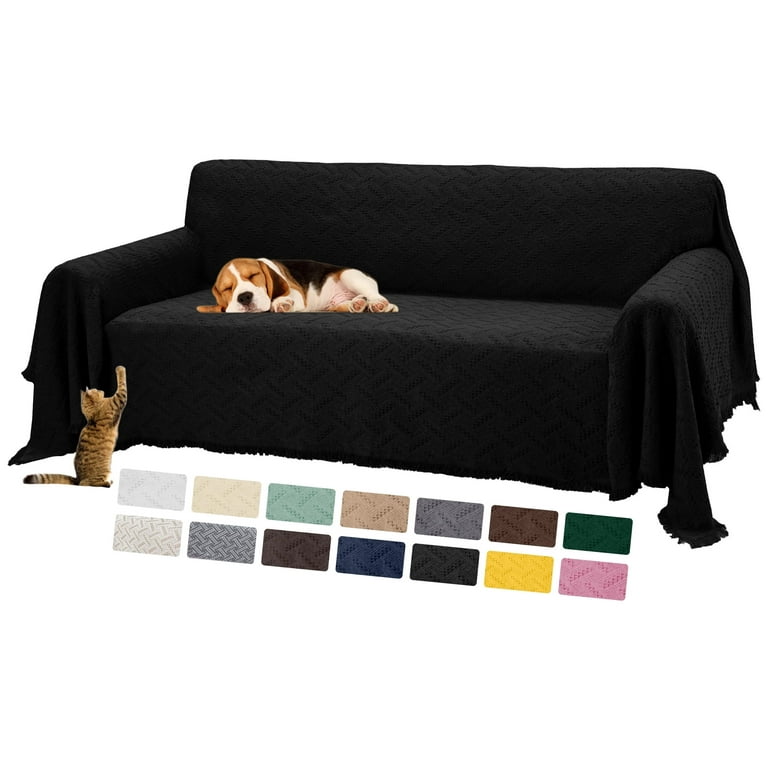 Sanmadrola Sofa Cover, Couch Covers for 3 Cushion Couch Sofa
