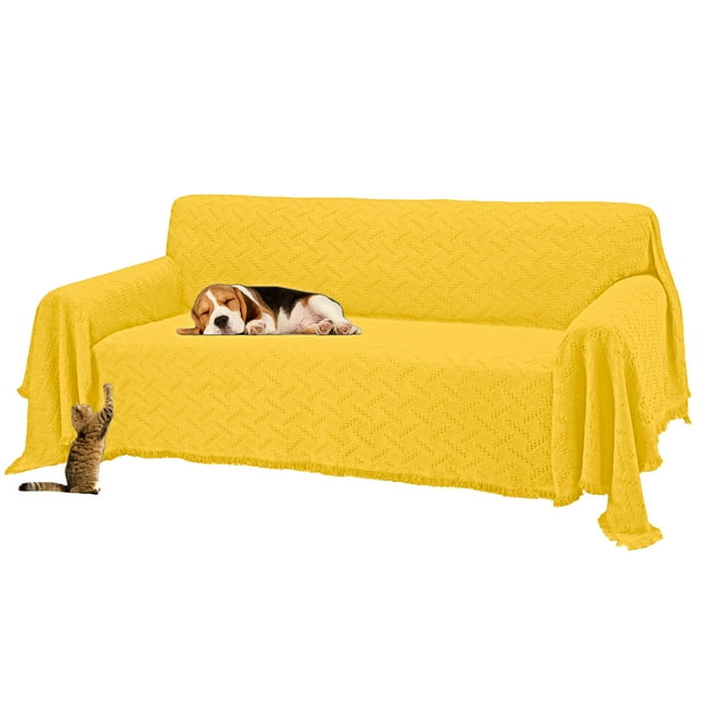 Sanmadrola Sofa Cover, Couch Covers for 3 Cushion Couch Sofa, Sectional