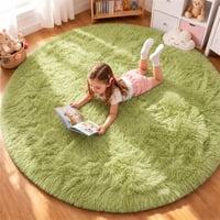 4x4-Foot Sanmadrola Fluffy Shag Area Rug (Various) only .99: eDeal Info