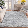 thumbnail image 1 of Sanmadrola Ultra Soft Fluffy Shaggy Area Rug Faux Fur Rug Chair Cover Seat Pad Fuzzy Area Rug for Bedroom Floor Sofa Living Room, 1 of 8