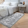 thumbnail image 1 of Sanmadrola Ultra Soft Fluffy Shaggy Area Rug Faux Fur Rug Chair Cover Seat Pad Fuzzy Area Rug for Bedroom Floor Sofa Living Room, 1 of 8