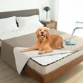 Sanmadrola Waterproof & Reversible Dog Bed Cover Pet Blanket Sofa