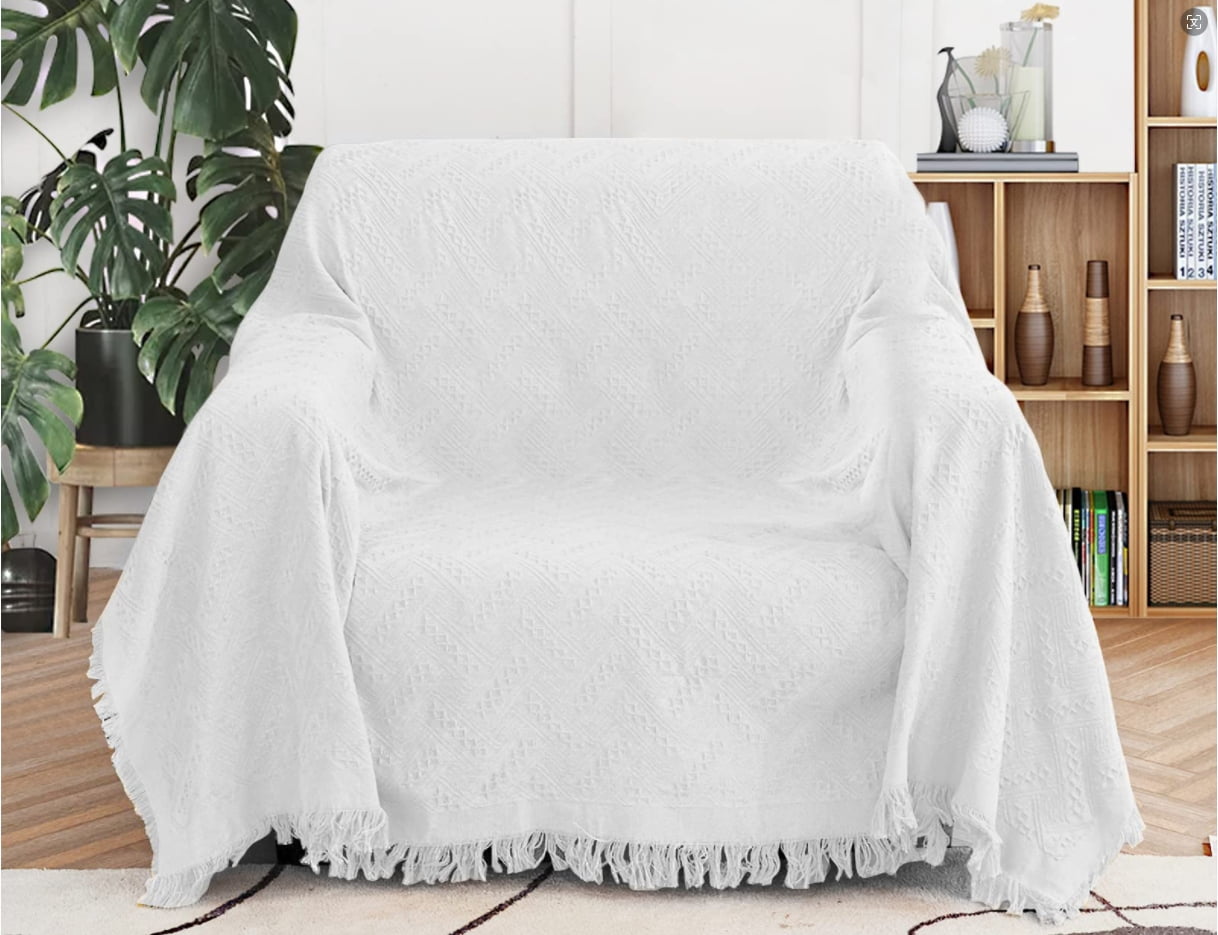 White lounge covers shop